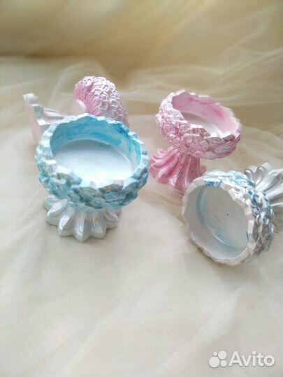 Гипсовые кашпо