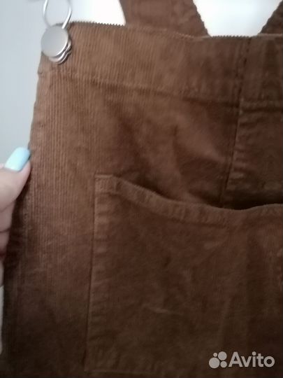 Вельветовый комбинезон женский