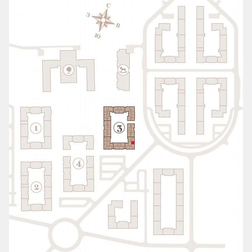 1-к. квартира, 39,2 м², 2/4 эт.