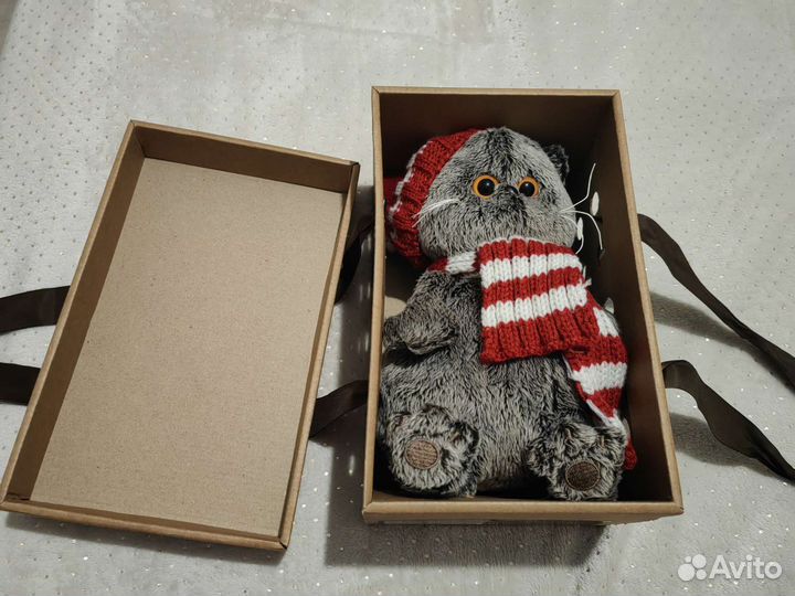 Мягкая игрушка кот Басик