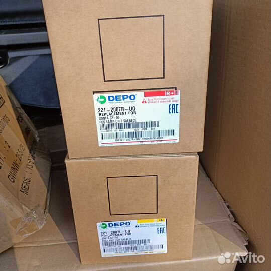 Фары противотуманные hyundai sonata