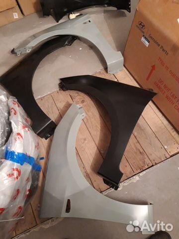 Крылья передние хендай солярис в наличие