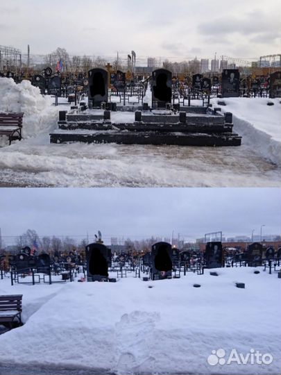 Уход за захоронениями, уборка могил