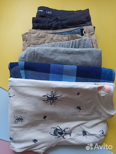 Пакет новой одежды на мальчика 134-140-146
