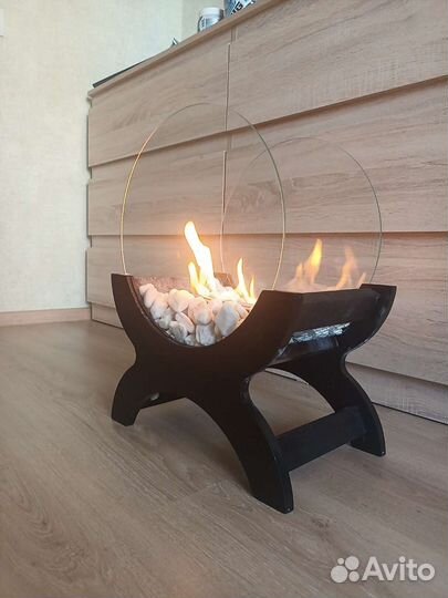 Домашний камин без дыма