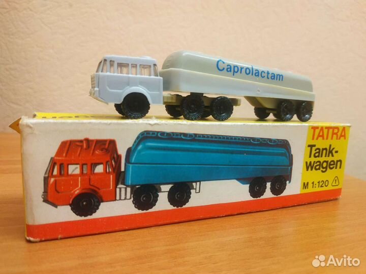 Модель грузовика 1:120 цистерна