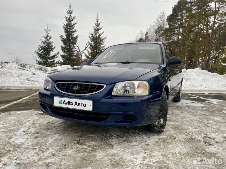 Hyundai Accent 1.5 МТ, 2006, 155 000 км