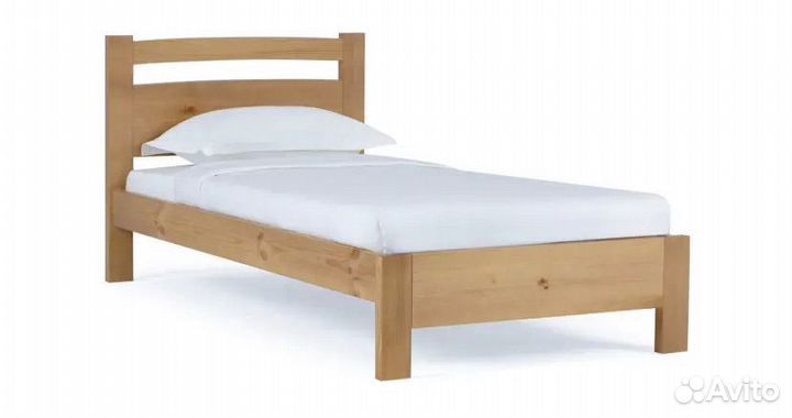 Кровать из массива дерева аскона Vesta Light Venge