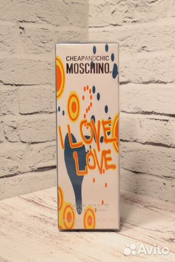 Женские духи Moschino Cheap and Chic I Love Love