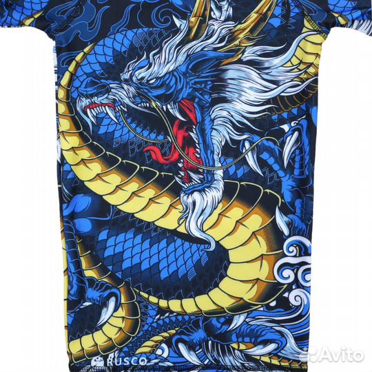 Рашгард детский Rusco Sport Dragon (10 лет)