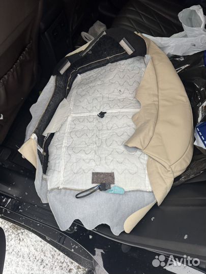 W221 обшивка сиденья (водительского)