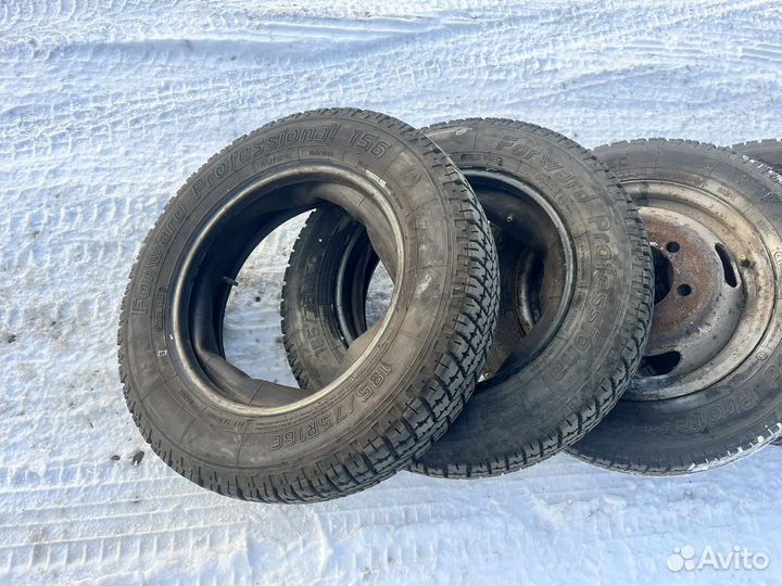 Шины на газель 185 75 r16c Б/У