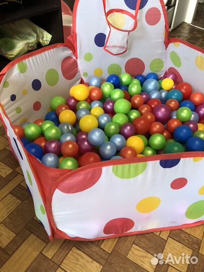 Сухой бассейн с шариками бу