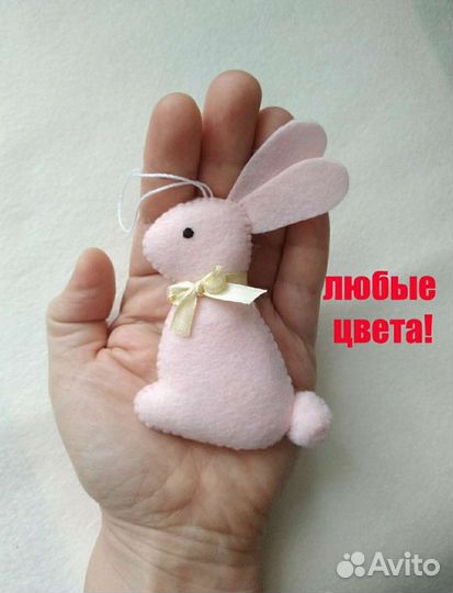 Пасхальный кролик, игрушка заяц пасхальный