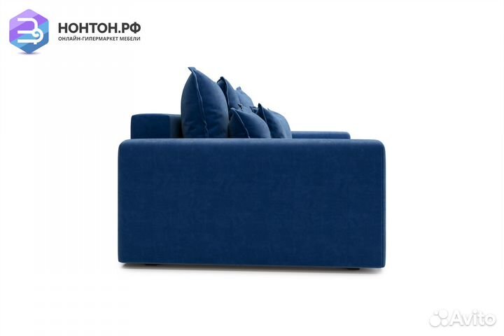 Диван тик-так Омега темно-синий