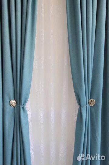 Шторы Блэкаут Рогожка (ассортимент цветов)