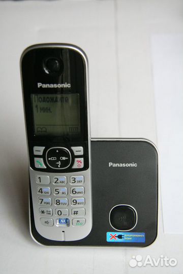 Радиотелефон Panasonic dect KX-TG6811RUB