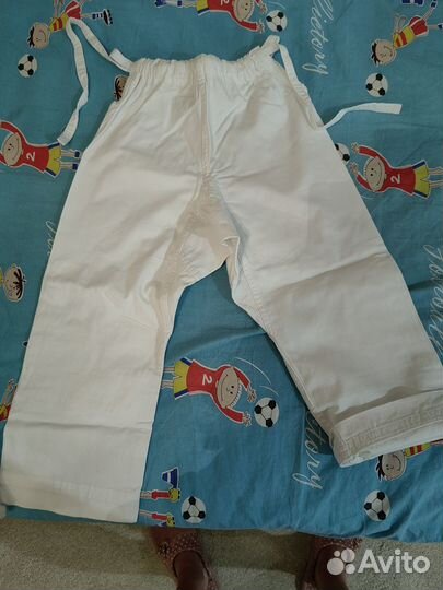 Кимоно для дзюдо рост 130 б/у