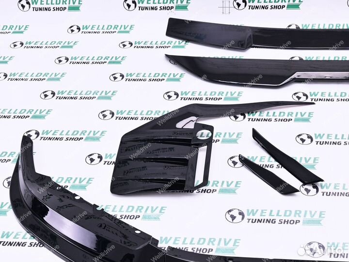 Сплиттер спойлер козырек жабры BMW M2 G87