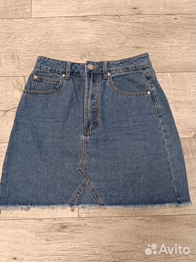 Юбка джинсовая