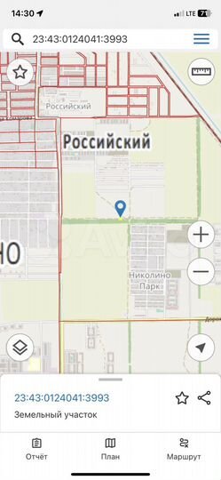 Участок 6 сот. (СНТ, ДНП)