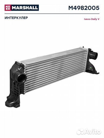 Интеркулер Iveco Daily V 11- (M4982005)