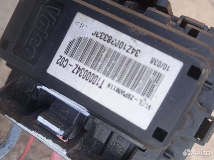 Резистор отопителя от Рено Сценник 3