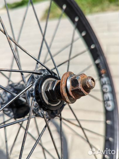 Переднее колесо на бмх