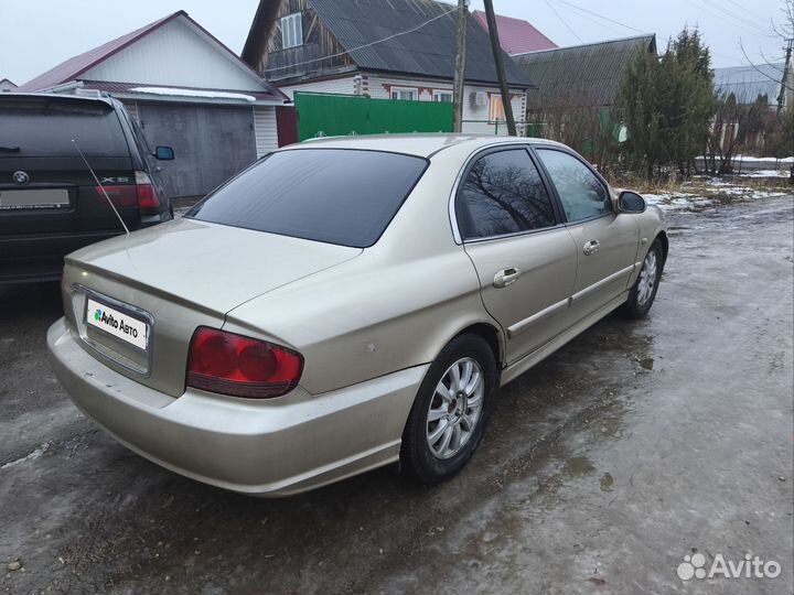 Hyundai Sonata 2.7 AT, 2004, 267 000 км