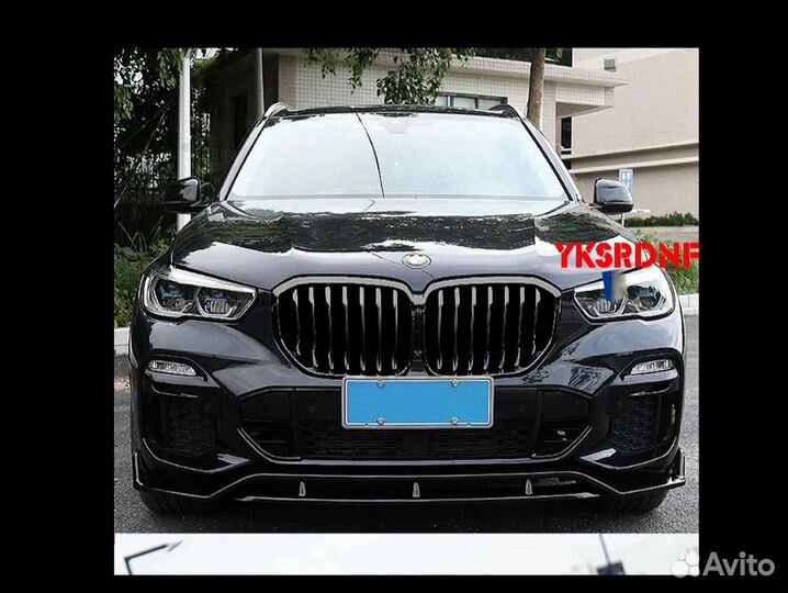 Обвес BMW X5 G05 премиум / тонкий чёрный глянец