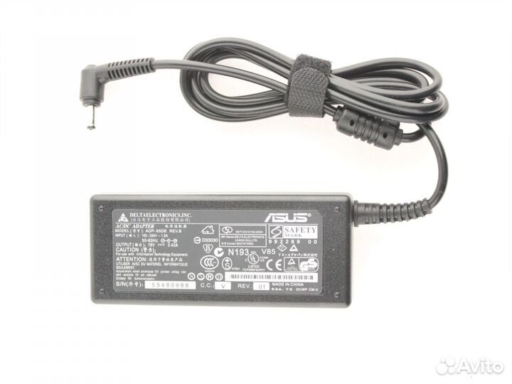 Блок питания для ультрабука Asus Ultrabook 19V/3,4