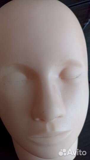 Голова манекен для наращивания ресниц
