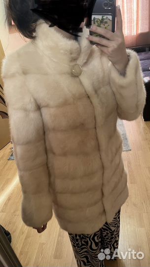 Шуба норковая 42