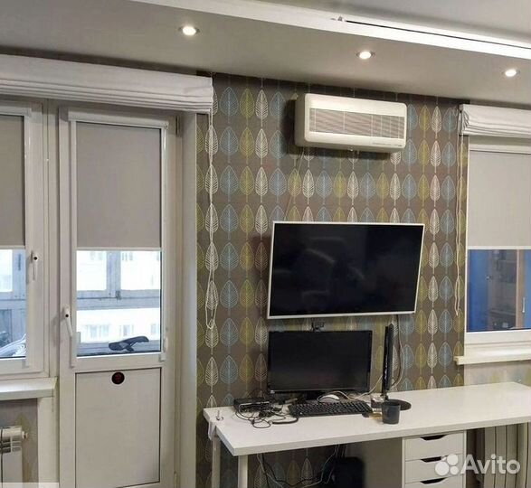 Римские шторы с установкой