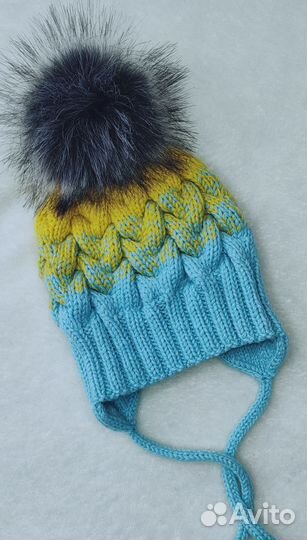 Шапка вязаная