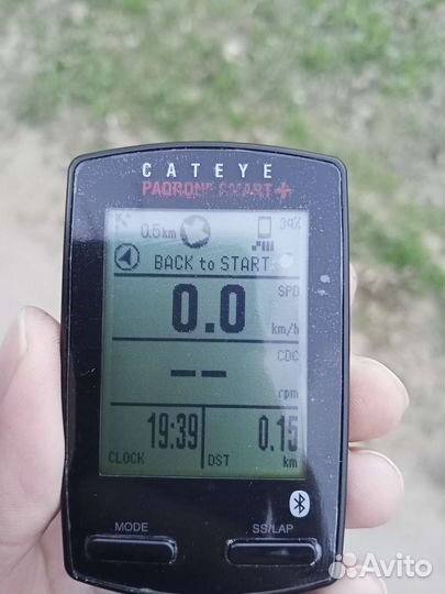 Велокомпьютер cateye padron smart+