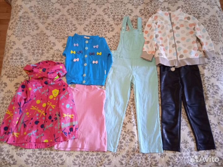 Вещи пакетом на девочку р-р 110-116