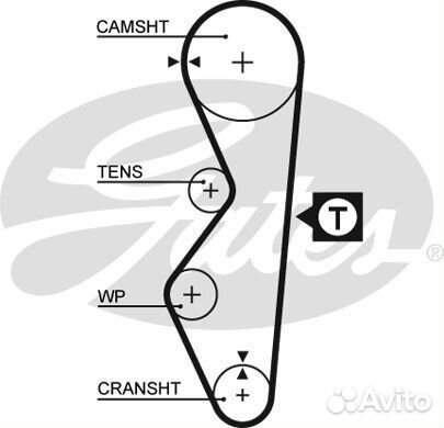 Зубчатый ремень привода грм powergrip