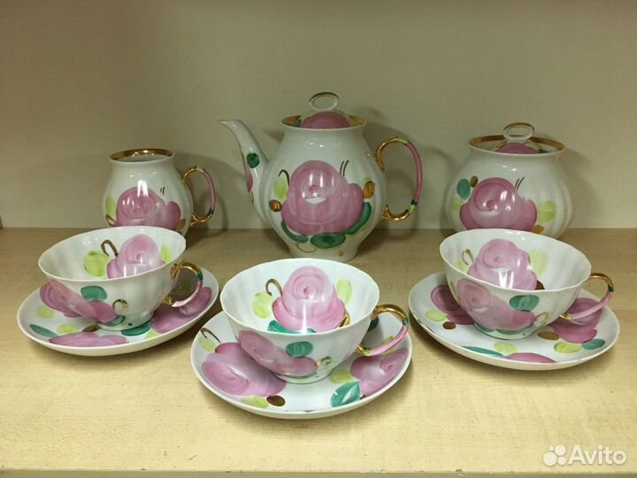 Сервиз чайный Дулево СССР