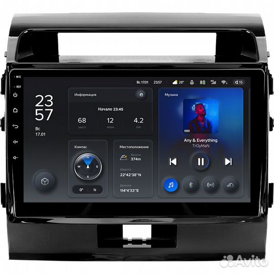 Магнитола Teyes X1 TLC 200 2007-2015 10.2