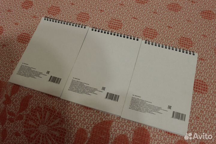 Блокнот на кольцах А5 60 листов