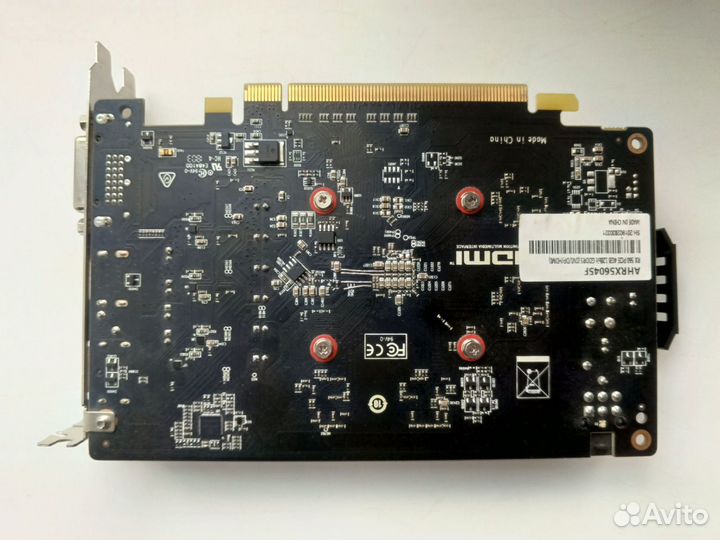 Видеокарта rx 560 4 gb dual