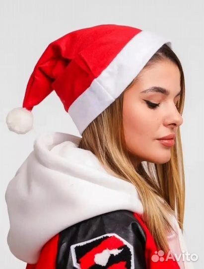 Шапка новогодняя деда Мороза