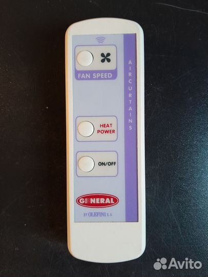 Ик пульт General Aircurtains тепловой завесы ориг