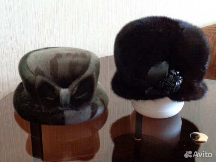 Шапки норковые