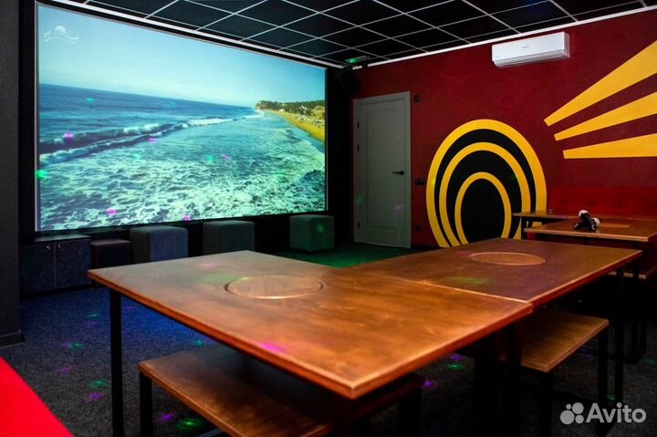 Лофт залы с караоке, играми, танцами