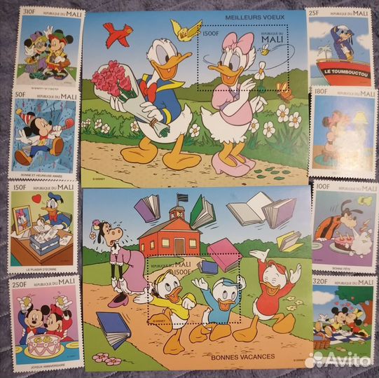 Марки дисней