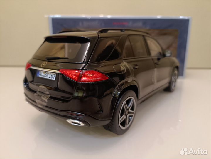 Mercedes GLE ll(V167) 18-24г Черный 1:18