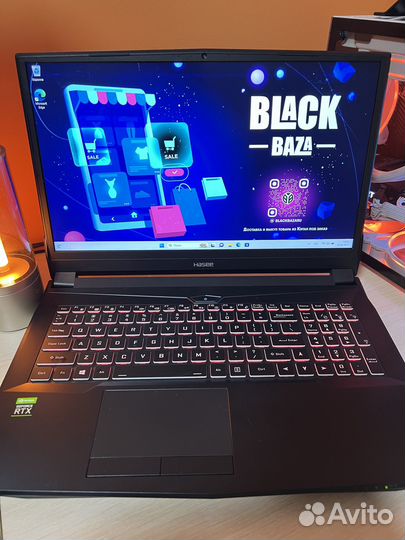 Ноутбук Hasee TX9 i5-10400/RTX 3070/8Gb/512Gb