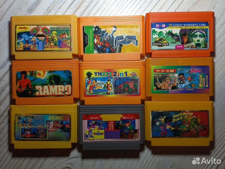 Картриджи dendy